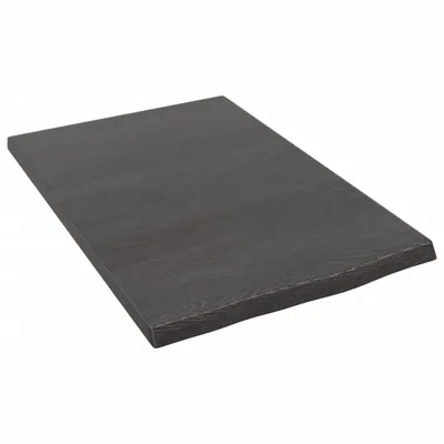 Immagine prodotto di vidaXL Piano lavabo marrone scuro 40x60x2 cm in legno massiccio trattato