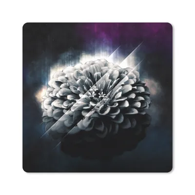 Produktbild von MuchoWow® Mauspad Mousepad Blumen - Licht - Rauch 20x20 cm - Mousepads - Maus Mat - Pad - Mausunterlage - Desk Mat - Bureauartikeln