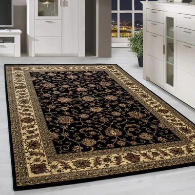 Produktbild von Homebyhome Klassischer Orientteppich mit orientalischem Muster Wohnzimmer Teppich pflegeleicht und dekorativ, Grösse: 300x400 cm