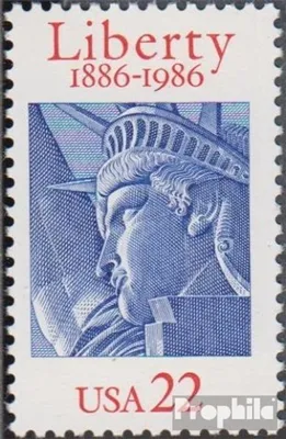 Produktbild von Briefmarken USA 1986 Mi 1841 (kompl.Ausg.) postfrisch Freiheitsstatue