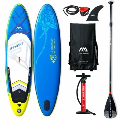 Image de Aqua Marina BEAST i SUP 10`6" 320 Planche de stand up paddle gonflable Allround Set