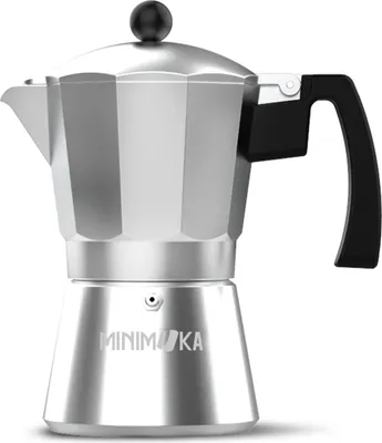 Obrázek produktu pro Taurus Minimoka 12 KCP90012 Moka konvice na 12 šálků Hliníková stříbrná