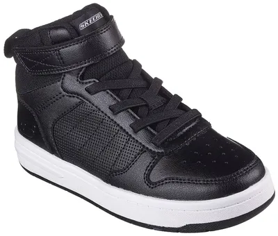 Produktbild von Skechers Smooth Street Vorrez Black And White / Leather Größe EU 35