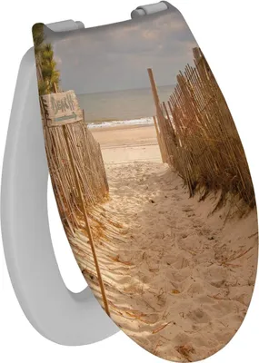 Produktbild von Primaster WC-Sitz mit Absenkautomatik Beach weiß