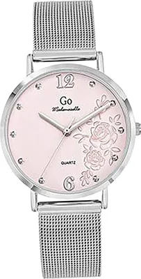 Image de Girl Only Montre femme argentée analogique Mademoiselle Bracelet en acier inoxydable D2UGO695549