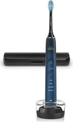 Zdjęcie produktu dla HX9911/88 DiamondClean 9000 Aquamarine-Black, szczoteczka soniczna z edycji specjalnej
