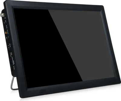 Obrázek produktu pro Přenosný digitální televizní přehrávač s 14palcovou obrazovkou ATSC, televizor do auta, multimediální přehrávač s dálkovým ovládáním pro obytný vůz, kempování, nákladní auto, dodávku, loď, kuchyň, ložnici