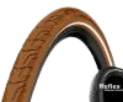 Produktbild von Continental 47-622 RIDE City, E-25, Draht, Reflex braun