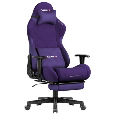 Produktbild von Huzaro Gaming Stuhl Force 5.7 lila, Gaming Sessel mit Fußstütze & 2D-Armlehnen