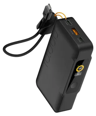 Produktbild von Xtorm XNG101W35, 10000 mAh, Lithium-Ion (Li-Ion), Power Delivery, Quick Charge 3.0, 35 W, Schwarz