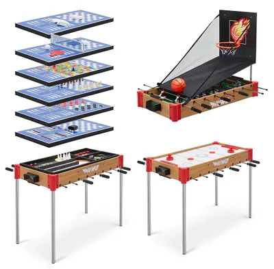 Produktbild von Einheitsgröße MW-398|MUWO "Masterplay" 12-in-1 Multigame Spieletisch
