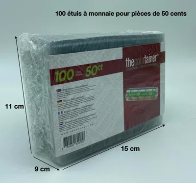 Immagine prodotto di RESKAL FA62261 Tubi per monete RESKAL IL CONTENITORE, per 40 x 0,50 EUR