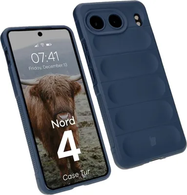Produktbild von Robuste Handyhülle für OnePlus Nord 4, Bizon Case Tur, Dunkelblau