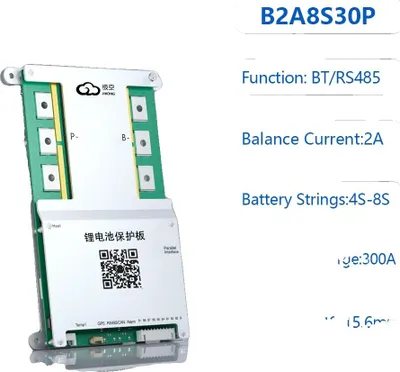 Immagine prodotto di Sistema di gestione della batteria, bilanciamento attivo, monitoraggio intelligente, B2A8S30P