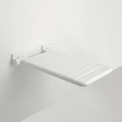 Produktbild von pba 01 Duschsitz, klappbar 380x740mm für Badewanne, aus Nylon