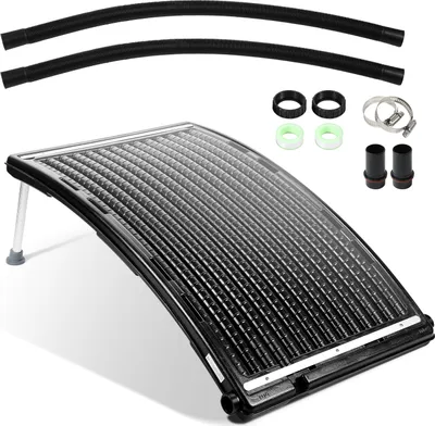 Obrázek produktu pro Yakimz solární ohřev bazénu ohřívač bazénu černý solární absorbér 110 x 69 x 14 cm