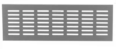 Produktbild von UPMANN Lüftungsblech Alu 400x80 mm, weiß RAL 9016 - 50524