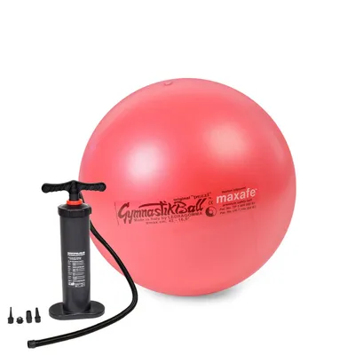 Obrázok produktu pre Originálna gymnastická lopta Pezzi® MAXAFE s pumpou – červená