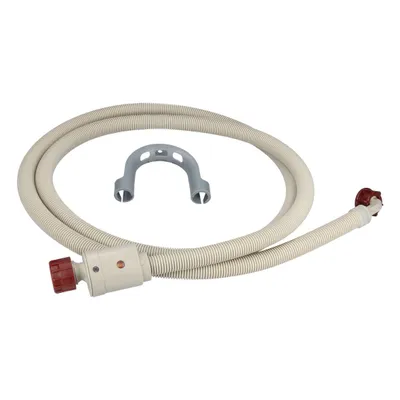 Produktbild von easyPART wie 10071954 EUROPART Zulaufschlauch Warmwasser 2,5m 3/4" 90°C mit Aquastop Sicherheitsventil Universal für Waschmaschine Geschirrspüler