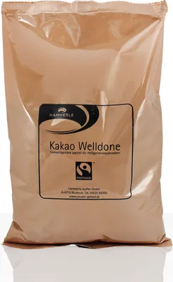 Produktbild von Hämmerle Kakao Welldone Fairtrade 1kg - Kakaoanteil 12%