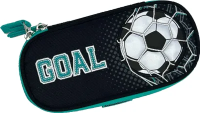 Produktbild von Feder-Mäppchen Kinder für Jungen Fußball Goal Etui Federmappe bambino