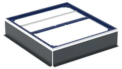 Produktbild von GEBERIT 551521001 Duofix Installationsrahmen, 110x100cm