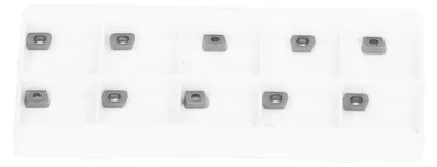 Produktbild von 10PCS beschichtete Hartmetalleinsätze Wendedrehmaschine Fräswerkzeug Maschinenclip-Typ (LPGT010210ER-GM)