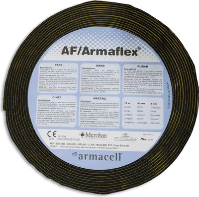 Produktbild von Armacell AF-Armaflex Isolierband, Breite 50mm, Brandklasse B1, Bund mit 15m, 1 Stk.