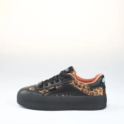 Produktbild von Buffalo CAJO Leder Black/leopard