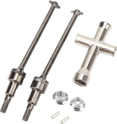 Obrázok produktu pre Kovový predný hnací hriadeľ CVD pre SCY 16101 16102 16103 16201 1/16 RC Car Upgrade Parts