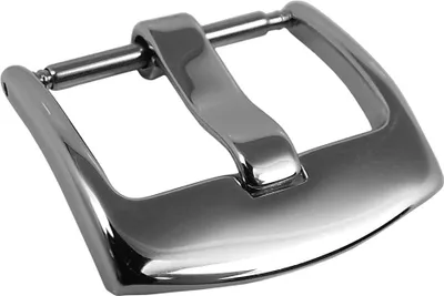 Produktbild von Minott > Dornschließe Edelstahl silberfarben Breitdornschließe, Anstoß:22 mm