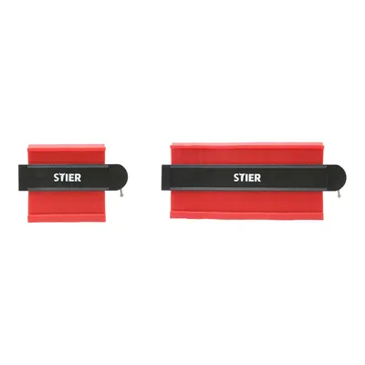 Produktbild von STIER Konturenlehre Set 310 mm und 180 mm, mit Feststeller, Kontur-Vervielfältigungslehre
