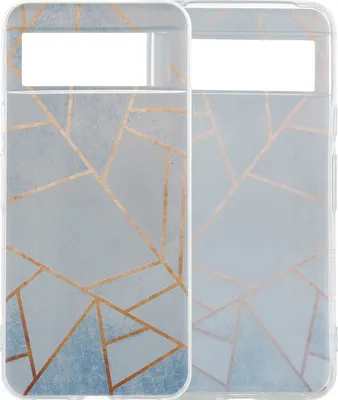 Produktbild von imoshion Design Hülle Google Pixel 8 - Blue Graphic