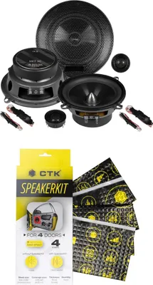 Produktbild von Lautsprecher Musway ME5.2C inkl. CTK Speakerkit Dämmpaket -