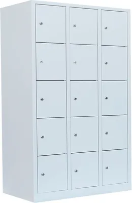 Produktbild von Schließfachschrank Fächerschrank Wertfachschrank Fächerschrank 15 Fächer 523930