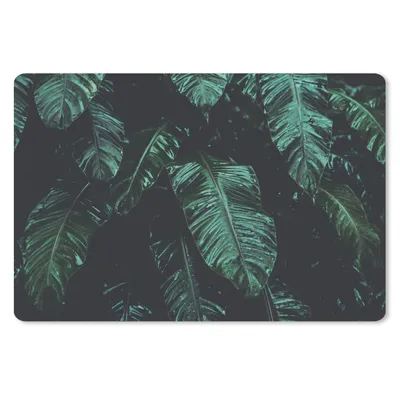 Produktbild von MuchoWow® Schreibtischunterlage Dschungel - Palme - Blätter - Tropisch 60x40 cm - XXL Mauspad - Großes Mauspad