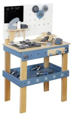 Immagine prodotto di Grande cassetta degli attrezzi in legno per bambini ZA5486