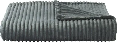 Produktbild von Fleece-Decke mit 3D-Rippeneffekt