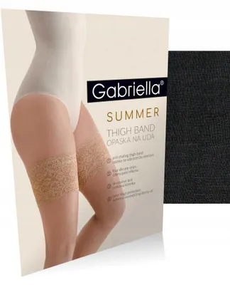 Produktbild von Gabriella 509 Oberschenkelbänder mit Spitze gegen Scheuern