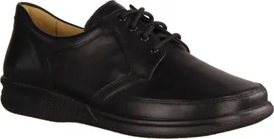 Produktbild von Ganter Kurt 256701-010 Herren Bequemschnürer, Schwarz, Leder, NEU, sensitiv - Herrenschuhe Bequemschuhe, Schwarz, leder (calf-leder)