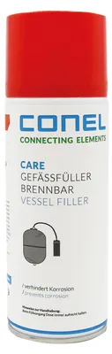 Produktbild von CONEL CARE Gefäßfüller Druckausgleichsgefäß Gas brennbar 400 ml Dose
