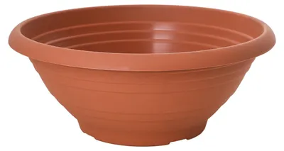 Produktbild von Blumenschale Cortina - ø 40 cm - anthrazit
