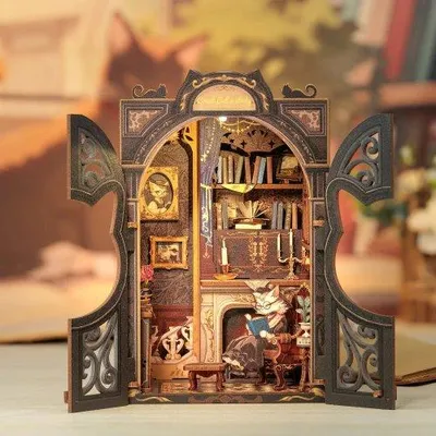 Obrázek produktu pro Book Nook sada - Knihovna hraběte Kocoura