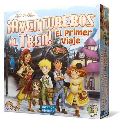 Produktbild von Asmodee DW720827, Brettspiel, Reisen/Abenteuer, 6 Jahr(e), 15 min