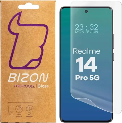 Produktbild von Bizon Glass Hydrogel Front Realme 14 Pro 5G [2 PACK]