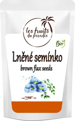 Obrázek produktu pro Lněné semínko Bio 1 kg LES FRUITS DU PARADIS