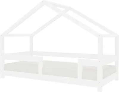 Produktbild von Kinderhausbett LUCKY 70 x 160 weiß