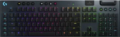Produktbild von Logitech G915 LIGHTSPEED kabellose Gaming-Tastatur,France AZERTY Layout - Carbon