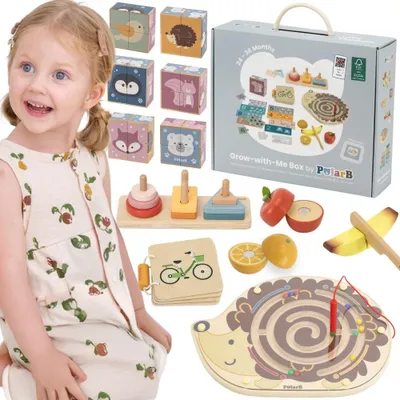 Image de Viga Coffret Jouets Éducatifs De 24 Mois À 36 Mois
