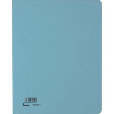 Produktbild von Einschlagmappe A4 Karton 250g/qm blau